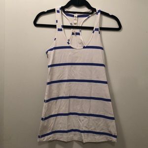 LuluLemon cool racerback stripe tank